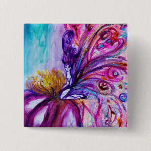 BÓTON QUADRADO 5.08CM FAIXA DE FLUXO CUTÂNICO EM PINCO, ESPUMANTES DOURA