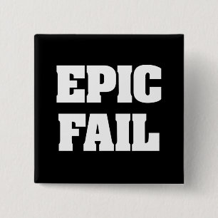 Bóton Quadrado 5.08cm Falha Epic