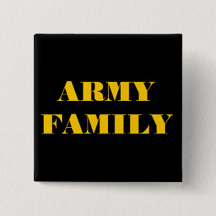 Bóton Quadrado 5.08cm Família Button Army