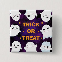 Fantasmas de Halloween Fofos Pegue ou Coma