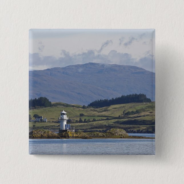 Bóton Quadrado 5.08cm Farol de Rhue (Frente)