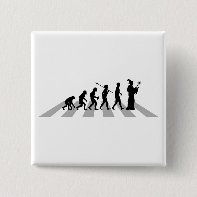 Bóton Quadrado 5.08cm Feiticeiro (Frente)