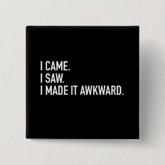 Bóton Quadrado 5.08cm Feito lhe inábil