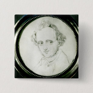 Bóton Quadrado 5.08cm Felix Mendelssohn
