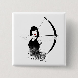 Bóton Quadrado 5.08cm Female Archer