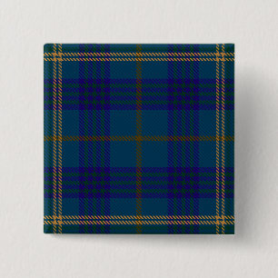 Bóton Quadrado 5.08cm Fermanagement County Irish Tartan