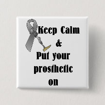 Fique calmo e coloque sua prótese em