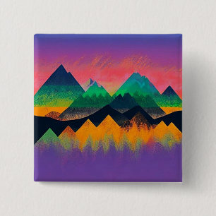 Bóton Quadrado 5.08cm Fjellandskap 7
