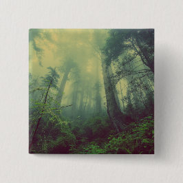 Bóton Quadrado 5.08cm Floresta De Baixo