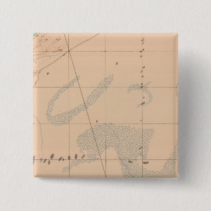 Bóton Quadrado 5.08cm Folha de Geologia Detalhada IX