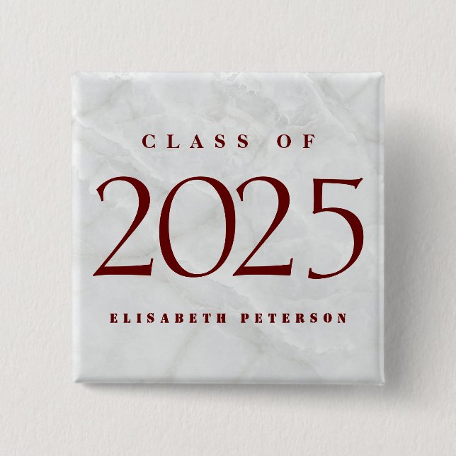 Bóton Quadrado 5.08cm Foto Personalizada Do formando Para Ela (Frente)