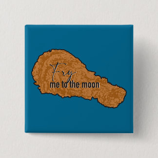 Bóton Quadrado 5.08cm Fragmenta-me ao botão da caneta da lua