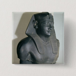 Bóton Quadrado 5.08cm Fragmento de uma estátua egípcia do estilo de