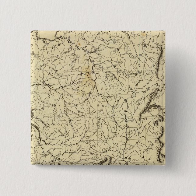 Bóton Quadrado 5.08cm França (Frente)