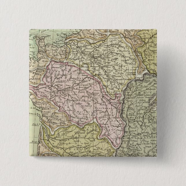 Bóton Quadrado 5.08cm França 40 (Frente)