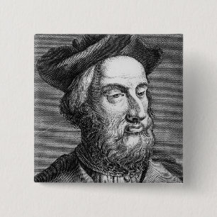 Bóton Quadrado 5.08cm Francesco Berni