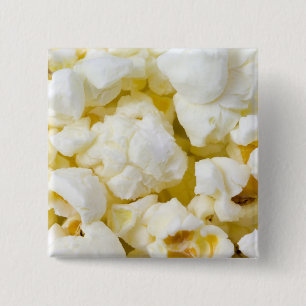 Bóton Quadrado 5.08cm Fundo da Popcorn