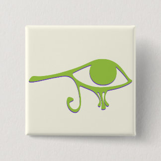 Bóton Quadrado 5.08cm Funky Limão Purple Wedjet