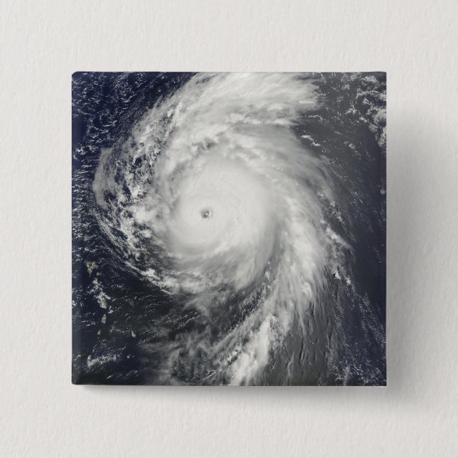 Bóton Quadrado 5.08cm Furacão Bill das Antilhas Menores (Frente)