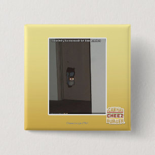 Bóton Quadrado 5.08cm Gatinho laser