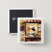 Gato Bonito a gostar de café no Café Cozy