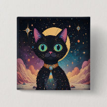 Gato Negro Cósmico de Futuro Atômico à Lua