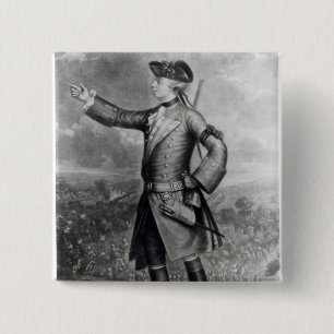 Bóton Quadrado 5.08cm General James Wolfe