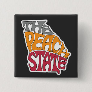 Bóton Quadrado 5.08cm Georgia Apelido Word Art