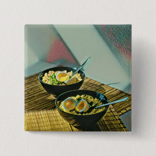 Bóton Quadrado 5.08cm Gift de Ramen Japonês