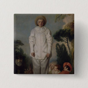 Bóton Quadrado 5.08cm Gilles, c.1718-19