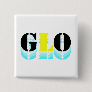 Bóton Quadrado 5.08cm GLO ascendente