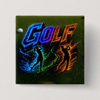 Bóton Quadrado 5.08cm Golfe