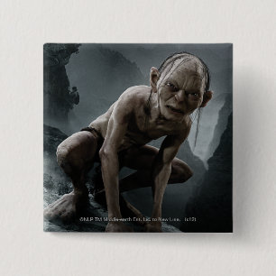 Bóton Quadrado 5.08cm GOLLUM™ em um Rock