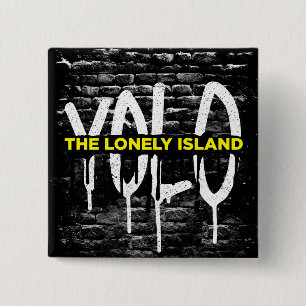 Bóton Quadrado 5.08cm Gotejamento do tijolo