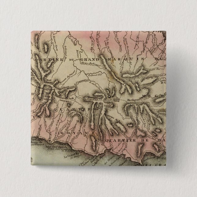 Bóton Quadrado 5.08cm Granada (Frente)