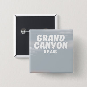 Bóton Quadrado 5.08cm Grand Canyon Por Air viagens vintage.