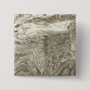 Bóton Quadrado 5.08cm Grenoble