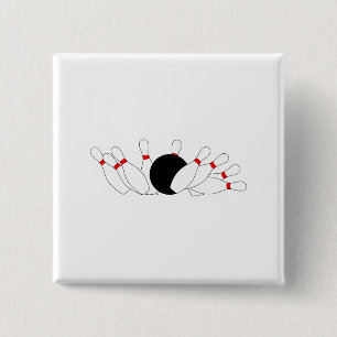 Bóton Quadrado 5.08cm Greve