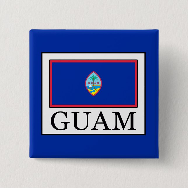 Bóton Quadrado 5.08cm Guam (Frente)