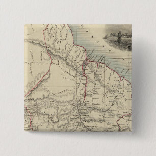 Bóton Quadrado 5.08cm Guiana Britânica