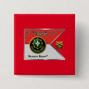 Bóton Quadrado 5.08cm Guidon ACR do segundo