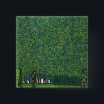 Bóton Quadrado 5.08cm Gustav Klimt - O Parque<br><div class="desc">O Parque - Gustav Klimt,  Oil on Canvas,  1910</div>
