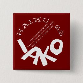 BÓTON QUADRADO 5.08CM HAIKU 22