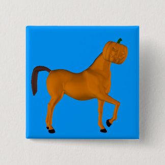 Bóton Quadrado 5.08cm Halloween Horse