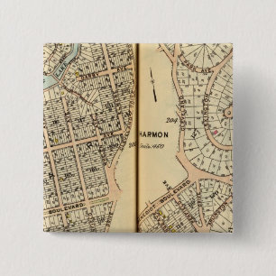 Bóton Quadrado 5.08cm Harmon Park, Nova York 2