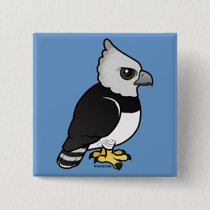 Bóton Quadrado 5.08cm Harpy Eagle