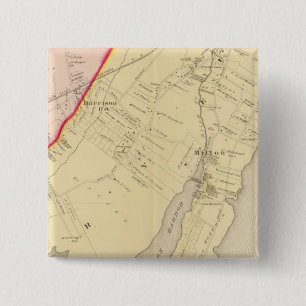 Bóton Quadrado 5.08cm Harrison, Rye, Nova York 2