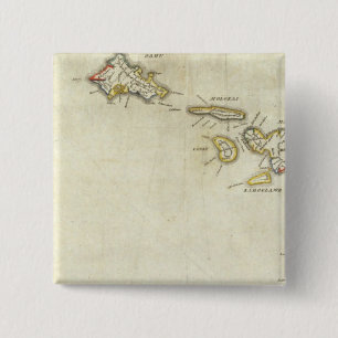 Bóton Quadrado 5.08cm Havaí 3