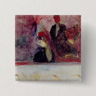 Bóton Quadrado 5.08cm Henri de Toulouse-Lautrec a caixa no Mascaro