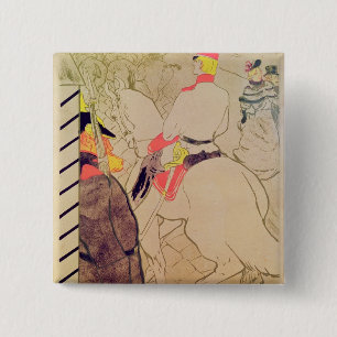 Bóton Quadrado 5.08cm Henri de Toulouse-Lautrec o Babylon alemão, 18